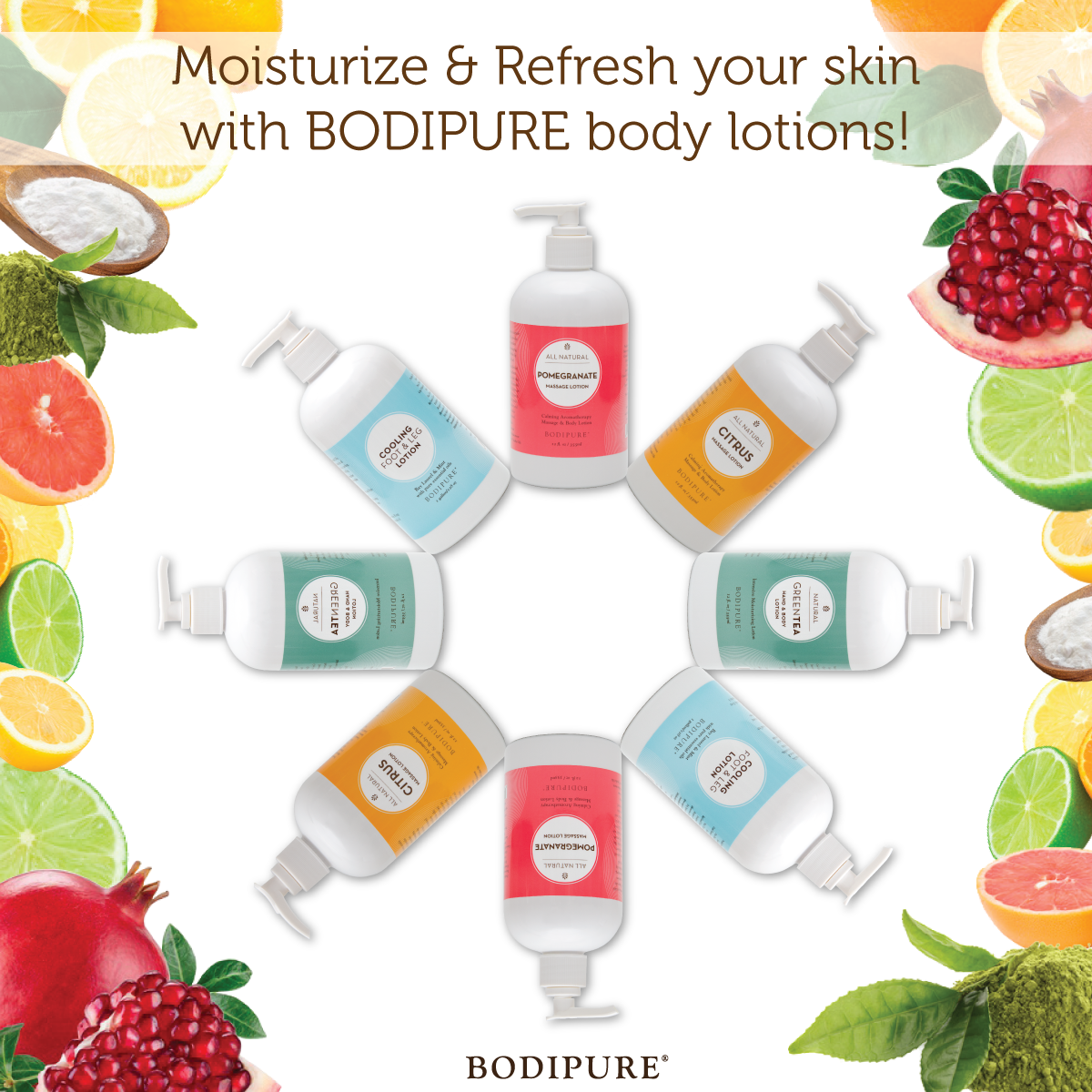 Moisturize & Refresh Your Skin With BODIPURE Body Lotion!